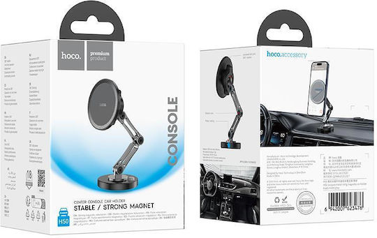 Hoco Car Mobile Mount with Magnet Black