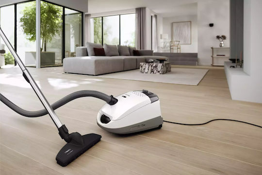 Miele Guard S1 Parquet Flex Vacuum Cleaner 890W Bagged 3.5lt Brilant White