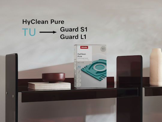 Miele Guard S1 Parquet Flex Vacuum Cleaner 890W Bagged 3.5lt Brilant White