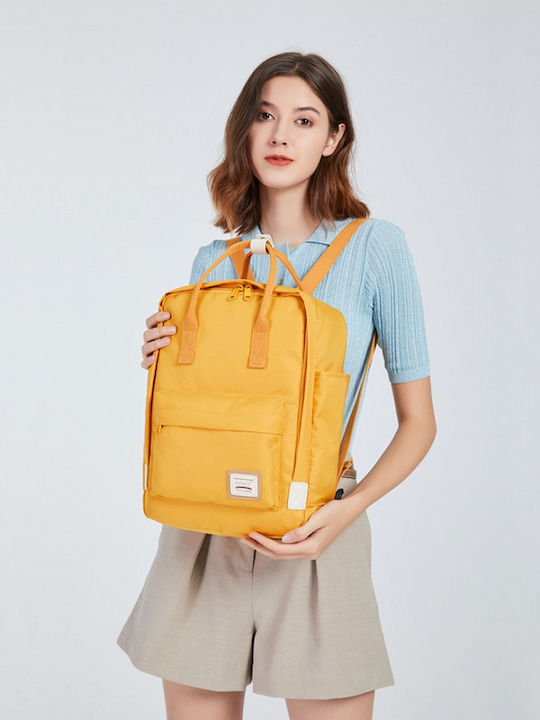 Miss Lulu Backpack Κίτρινο