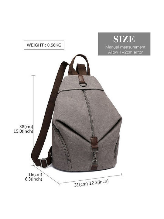 Miss Lulu Backpack Γκρι