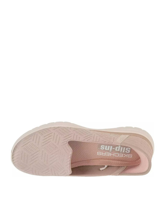 On The Go Flex Γυναικεία Slip-On Μπεζ