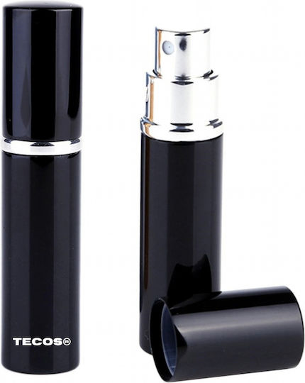 Travel Perfume Bottle Set Tecos Refillable Black Pink Color 10ml Ideal Travel Decanting 2 Bottles