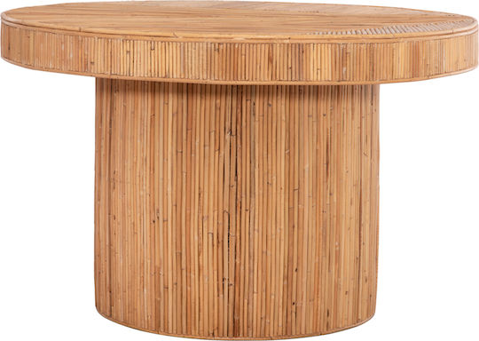 Gatsby Rund Tisch Speisesaal Rattan Natural Rattan 72x72x76cm