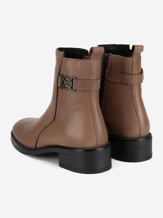 Stiefeletten Damen Braun