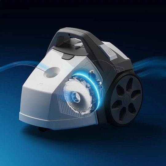 Smapp Dynamic+ Ηλεκτρική Σκούπα 900W με Σακούλα 4lt Κόκκινη