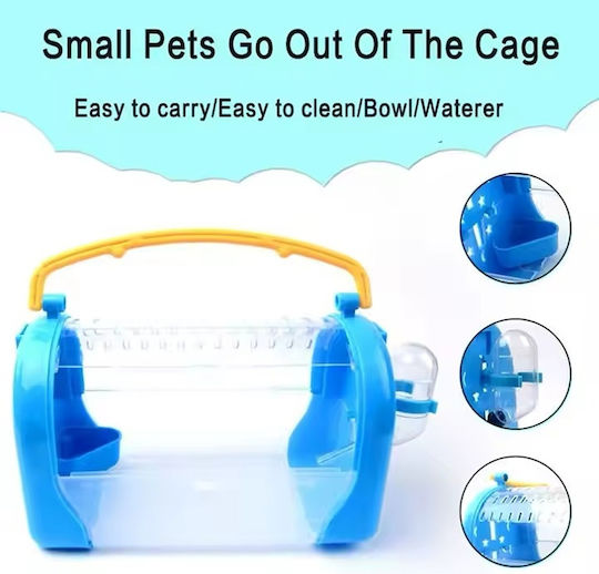 Plastic Rodent Cage 33x23x38cm