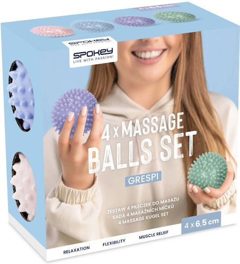 Massage Ball Set 4 Pcs Spokey Grespi