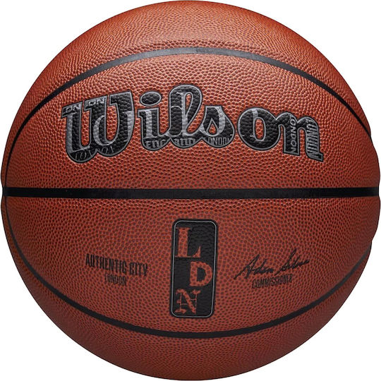 Wilson Nba Authentic City London Баскетболна топка На закрито