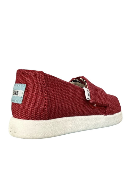 Детски еспадрили Toms червени 10022099