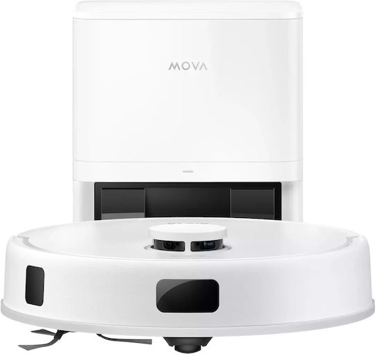 Mova E20 Plus Σκούπα Ρομπότ με Χαρτογράφηση Laser & Απορρόφηση 5000Pa Λευκή