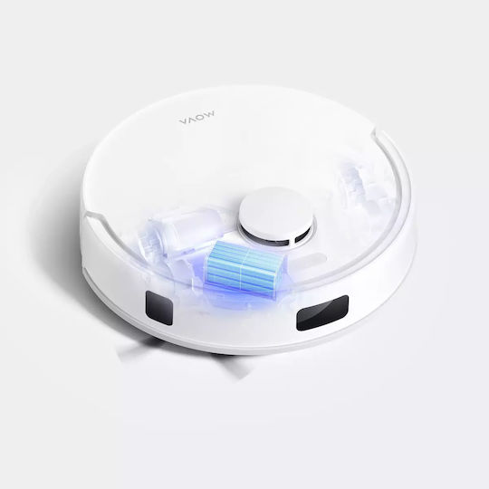 Mova E20 Robot Vacuum Cleaner with Laser Mapping & 5000Pa Suction Power White