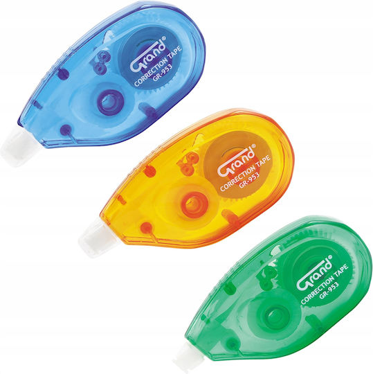 Deli Correction Tape Orange 1pcs