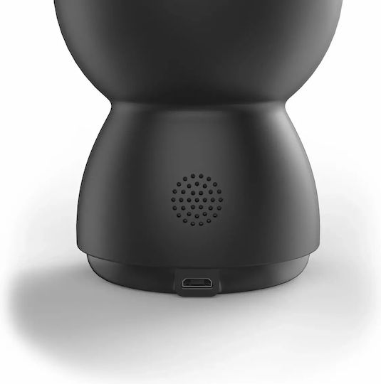 HAMA 176647 IP Камера за наблюдение Wi-Fi Full HD 1080p с Двупосочна Комуникация Черен