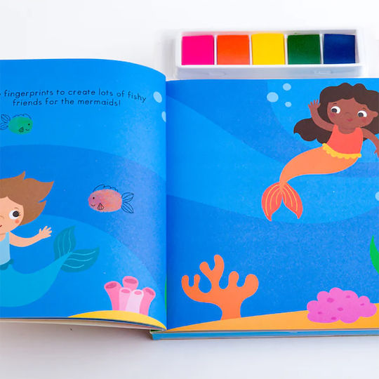 Colouring Book Art Mermaids