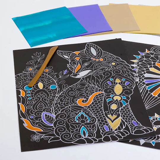 Colouring Book Foil Art