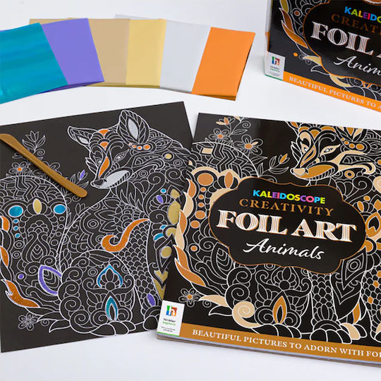 Colouring Book Foil Art