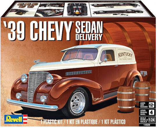 Revell Chevrolet Фигура за Моделизъм Автомобил 497 Части в Мащаб 1:24