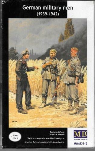 Master Box German Soldiers Modeling Figure in Scale 1:35