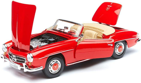 Maisto Mercedes-Benz Modellfigur Auto Weiß im Maßstab 1:18