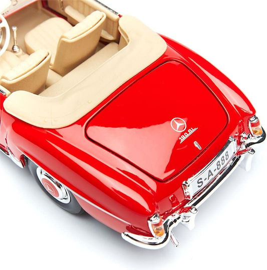 Maisto Mercedes-Benz Modellfigur Auto Weiß im Maßstab 1:18