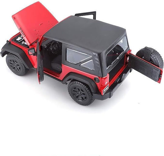 1/18 Jeep Wrangler ''willys'' 2014 Red