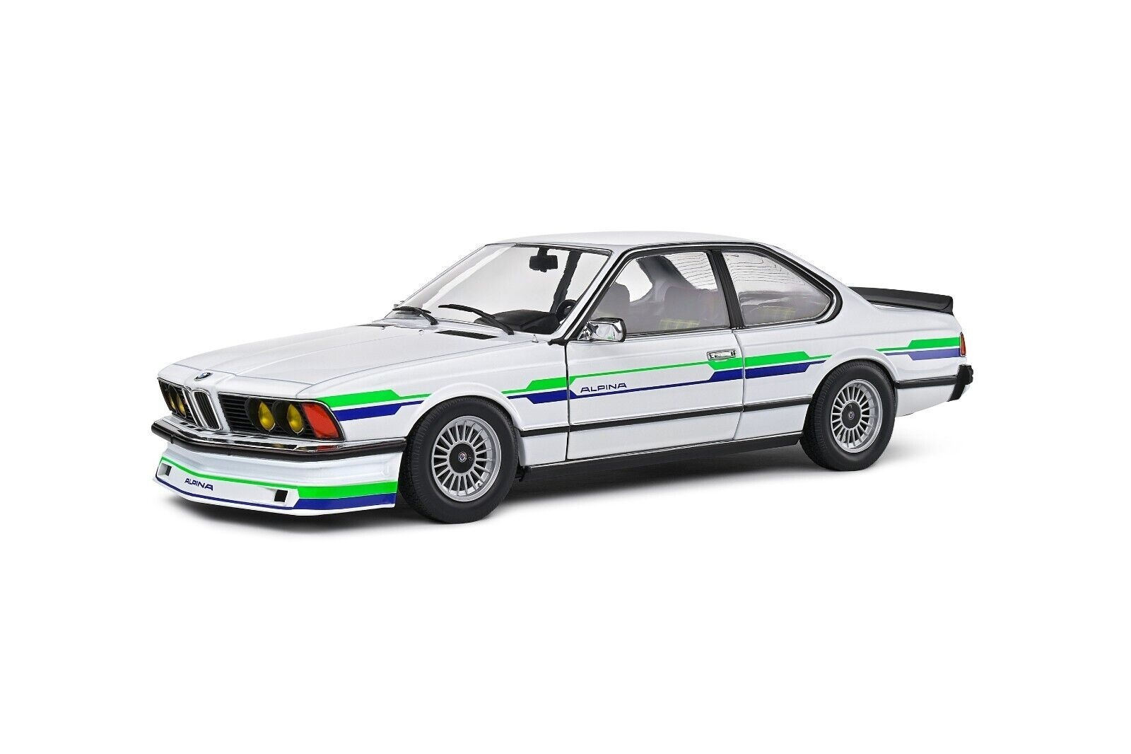 Modellino Auto Solido 1:18 BMW 2002 Tii Turbo Evocation – Bianco Con Strisce