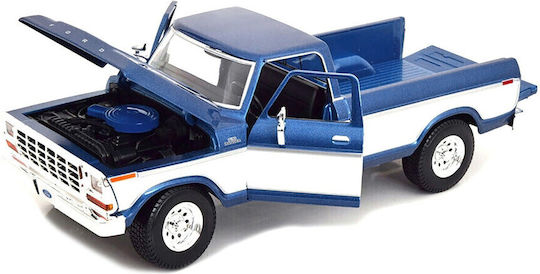 1/18 Ford F150 Pick-up 1979 Blue White