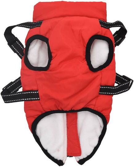 vidaXL Red Dog Coat