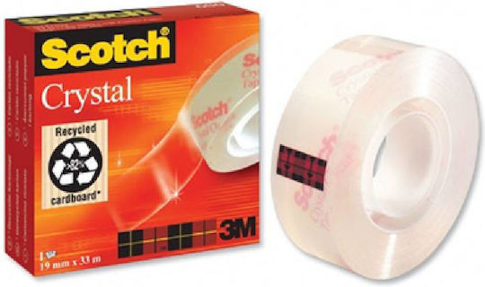 3M Tape Scotch 19mm x 33m 1pcs Transparent