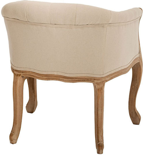 Sessel Samt Grey 61x61x71cm