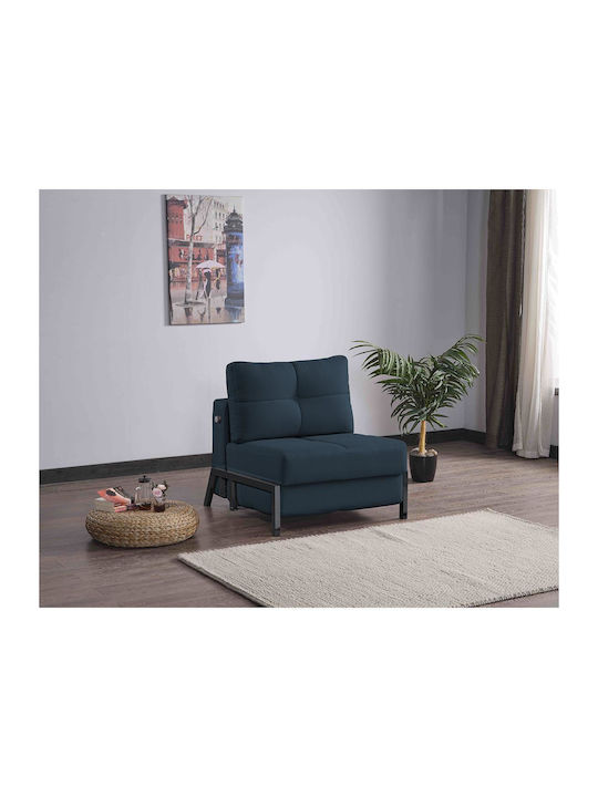 Oliver Schlafsessel Dark Blue 87x93x90cm