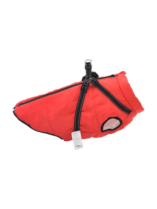 vidaXL Red Dog Coat