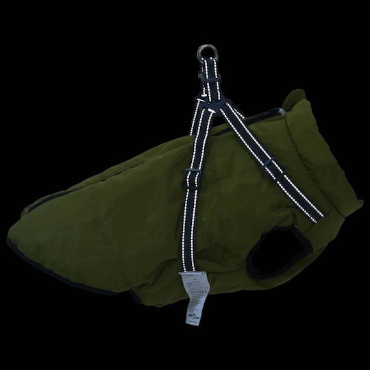 vidaXL Green Dog Coat