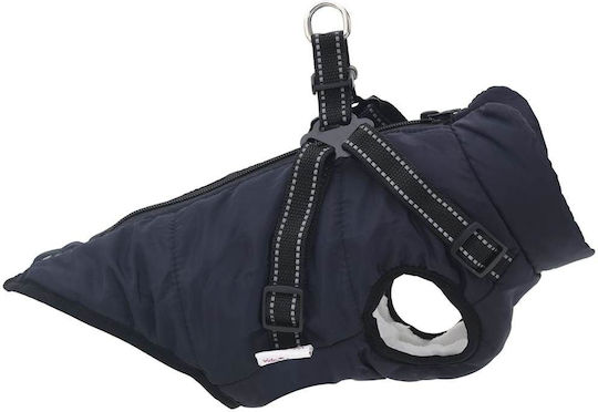 vidaXL Black Dog Coat