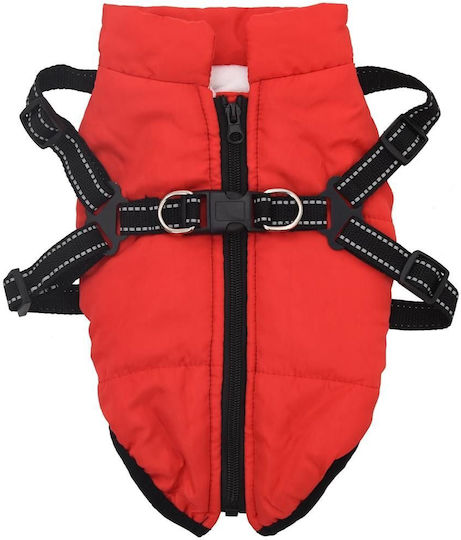 vidaXL Red Dog Coat