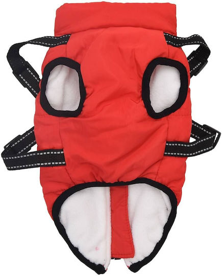 vidaXL Red Dog Coat