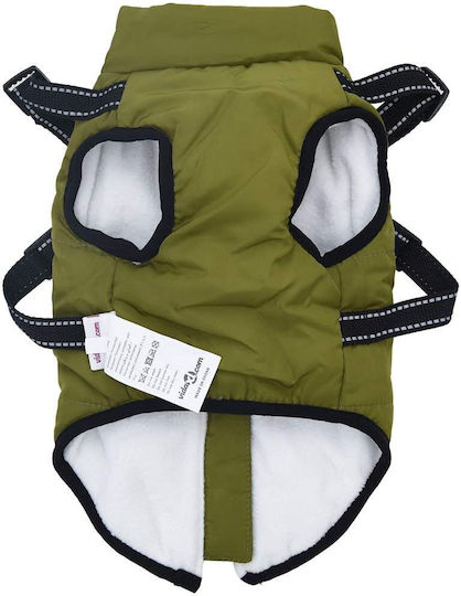 vidaXL Green Dog Coat