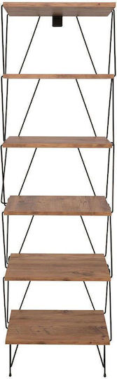 Βιβλιοθήκη Balaban Pine 46x30x165εκ.