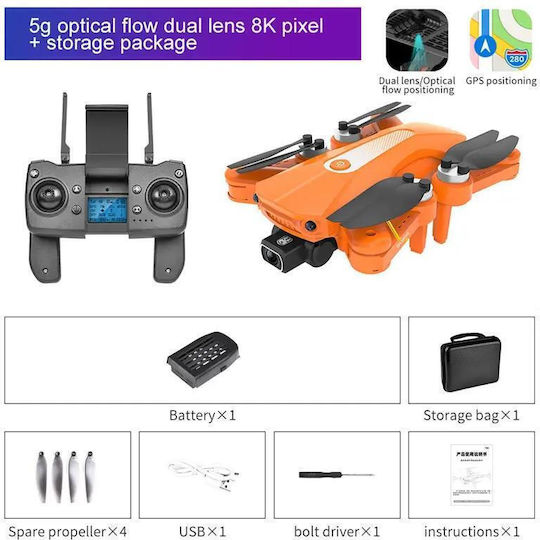 SLX K80 Pro Drone 5G με 4K Κάμερα