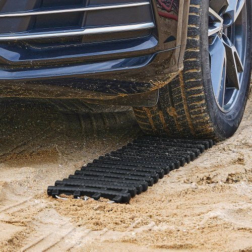 Vevor 2 Pcs Traction Boards Tpr Mud Snow Sand Storage Bags Black Short Qctkblds2jzdpq3j6v0