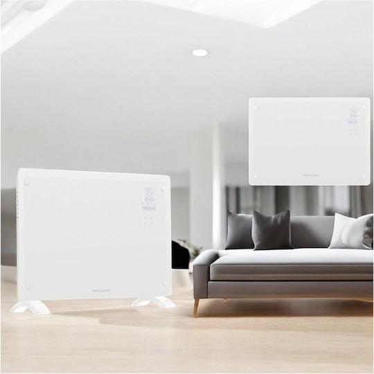 ProfiCare Convectoare pardoseală 3118W cu Termostat Electronic 64x8cm Alb