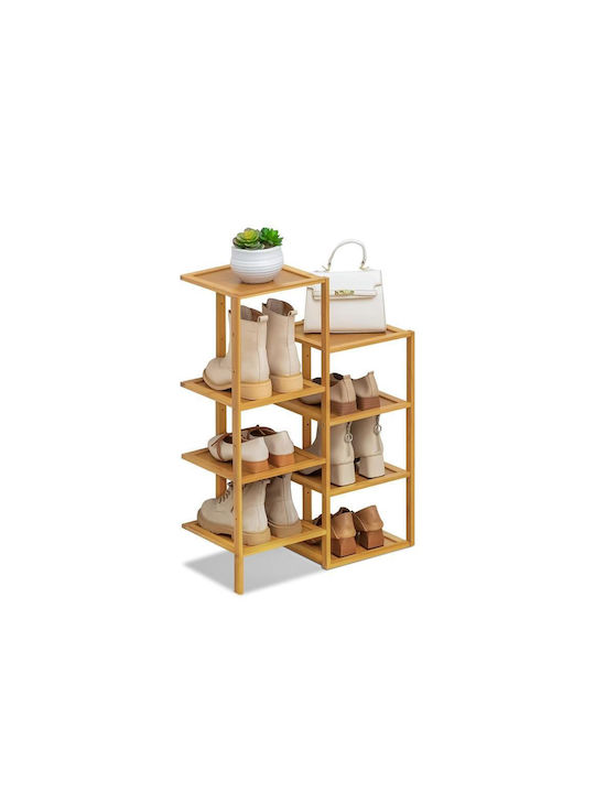 Schuhschrank aus Bambus 52x25x73cm