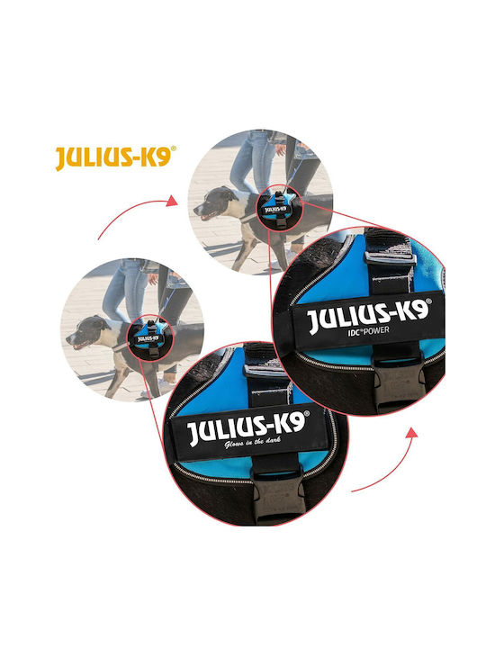 Trixie Σαμαράκι Σκύλου Γιλέκο Julius K9 Powerharness Baby 1 Mini Μαύρο Small 28mm x 51 - 67cm