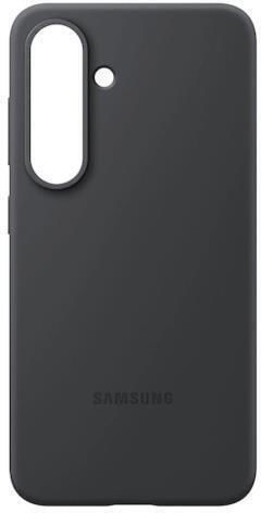 Samsung Umschlag Rückseite Silikon Schwarz (Galaxy S25)