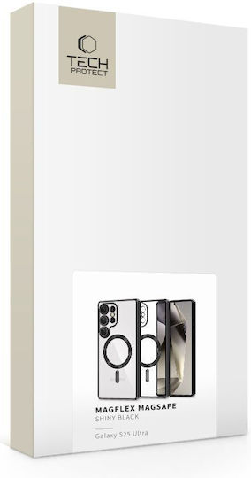 Tech-Protect Magflex Back Cover Πλαστικό / Σιλικόνης Μαύρο (Galaxy S25 Ultra)