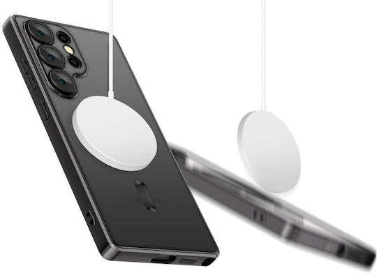 Tech-Protect Magflex Back Cover Πλαστικό / Σιλικόνης Μαύρο (Galaxy S25 Ultra)
