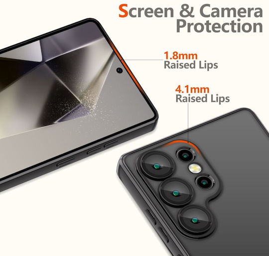 Tech-Protect Magflex Back Cover Πλαστικό / Σιλικόνης Μαύρο (Galaxy S25 Ultra)