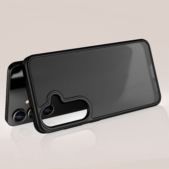 Tech-Protect Magmat Back Cover Plastic / Silicone Black (Galaxy S25)