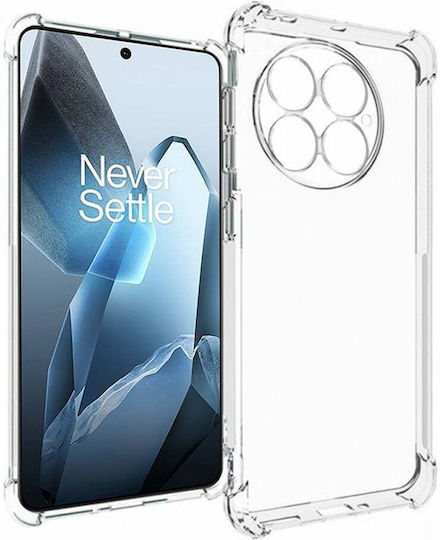 Techsuit Shockproof Clear Back Cover Silicone Transparent (OnePlus 13)